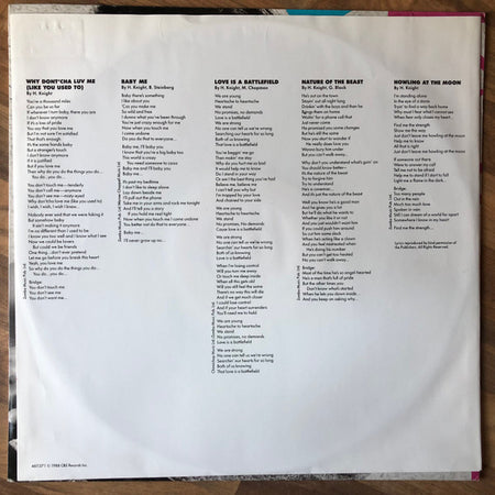 Holly Knight : Holly Knight (LP, Album)