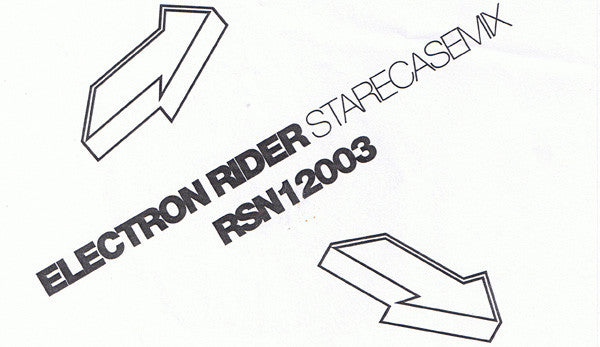 Electron Rider* : Follow Me (12", Promo, W/Lbl)