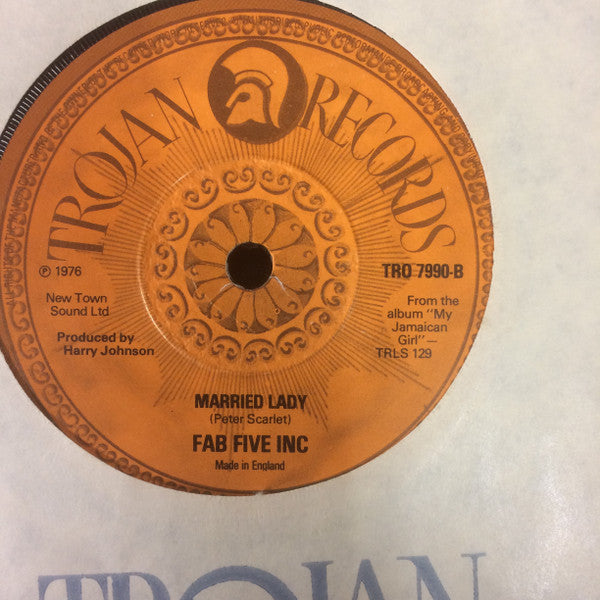 Fab Five Inc* : Love Me For A Reason (7", Pro)