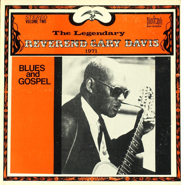 Reverend Gary Davis* : Volume 2 - 1971 / Lord I Wish I Could See (LP, Album)