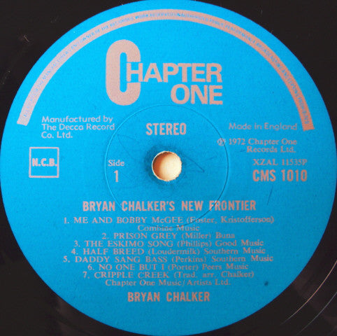 Bryan Chalker : Bryan Chalker's New Frontier (LP, Album)