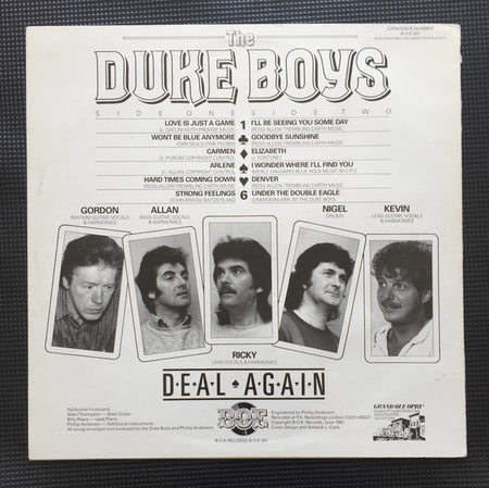 The Duke Boys : Deal Again (LP, Album)
