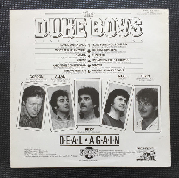 The Duke Boys : Deal Again (LP, Album)