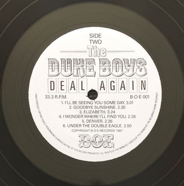 The Duke Boys : Deal Again (LP, Album)