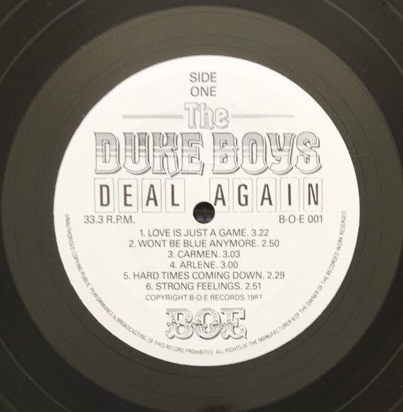 The Duke Boys : Deal Again (LP, Album)