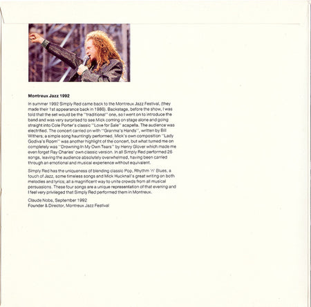 Simply Red : Montreux EP (7", EP, Gat)