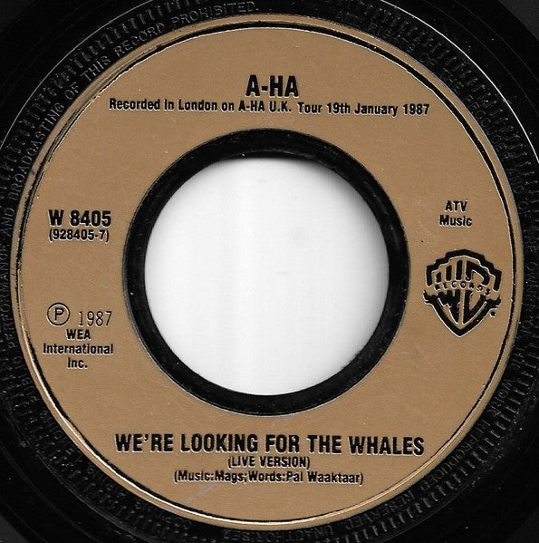 a-ha : Manhattan Skyline (7", Single, Bro)