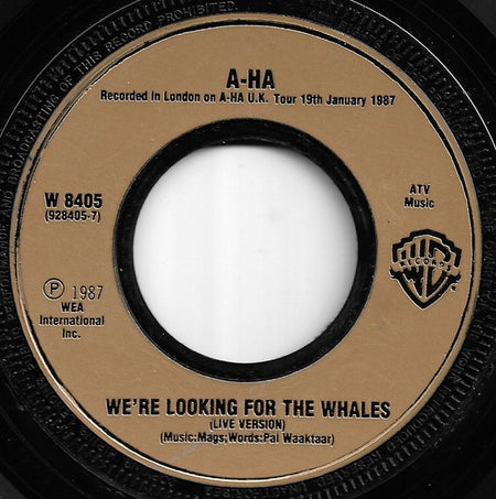 a-ha : Manhattan Skyline (7", Single, Bro)