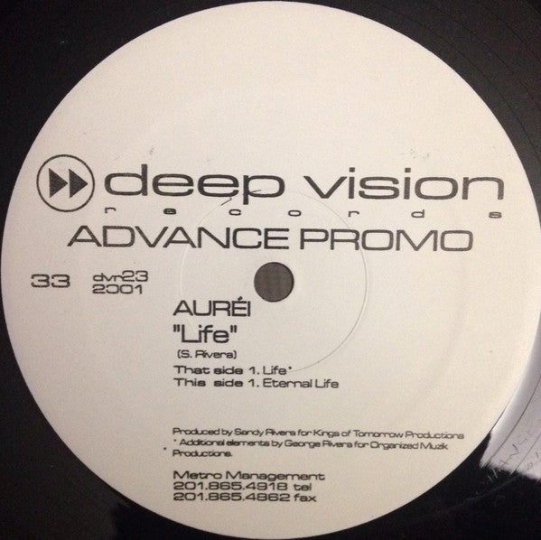 Auréi : Life (12", Promo)