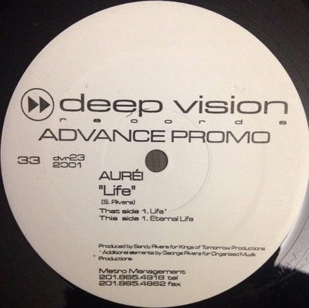Auréi : Life (12", Promo)