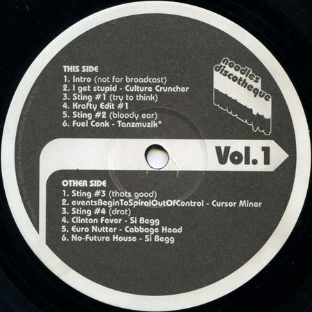 Various : Noodles Discotheque Vol. 1 (12")