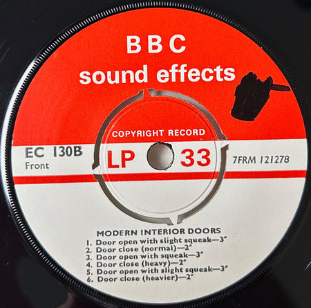 No Artist : Modern Interior Doors (7", Pus)