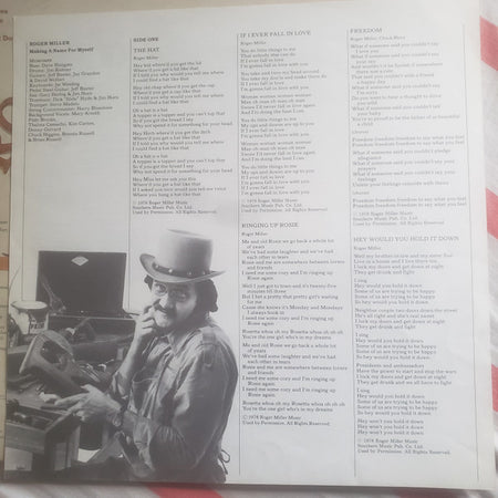 Roger Miller : Making A Name For Myself (LP, Album)