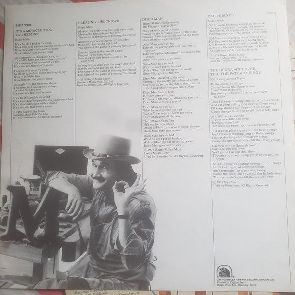 Roger Miller : Making A Name For Myself (LP, Album)