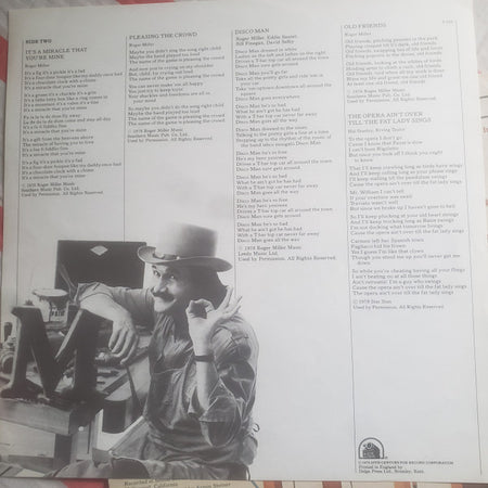 Roger Miller : Making A Name For Myself (LP, Album)