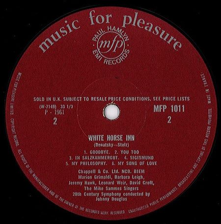 Various : White Horse Inn (LP, RE)