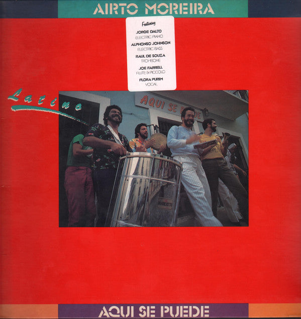 Airto Moreira : Latino / Aqui Se Puede (LP, Album, Gat)