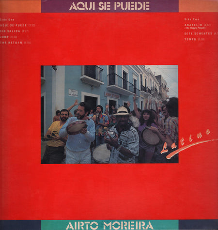 Airto Moreira : Latino / Aqui Se Puede (LP, Album, Gat)