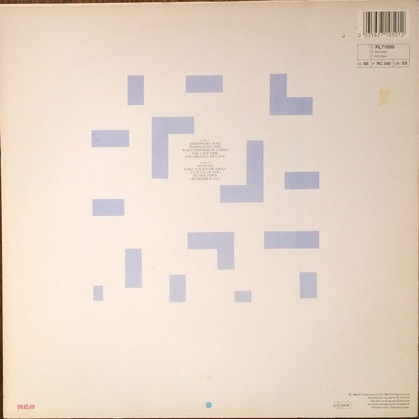 Eurythmics : Revenge (LP, Album, RCA)