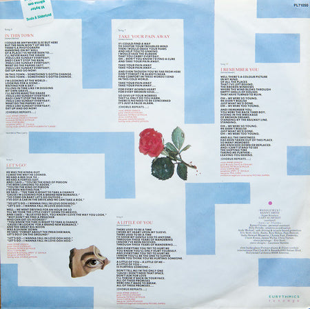 Eurythmics : Revenge (LP, Album, RCA)