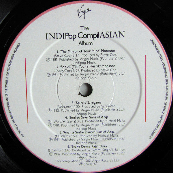 Various : The INDIPop CompilASIAN Album (LP, Comp)