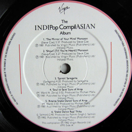 Various : The INDIPop CompilASIAN Album (LP, Comp)