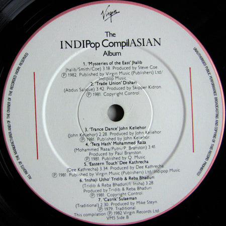 Various : The INDIPop CompilASIAN Album (LP, Comp)