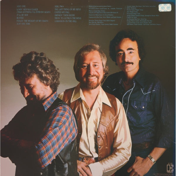 Tompall Glaser & The Glaser Brothers : Lovin' Her Was Easier (LP, Album, Spe)