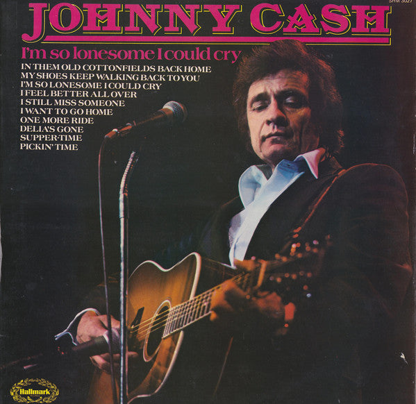 Johnny Cash : I'm So Lonesome I Could Cry (LP, Comp)