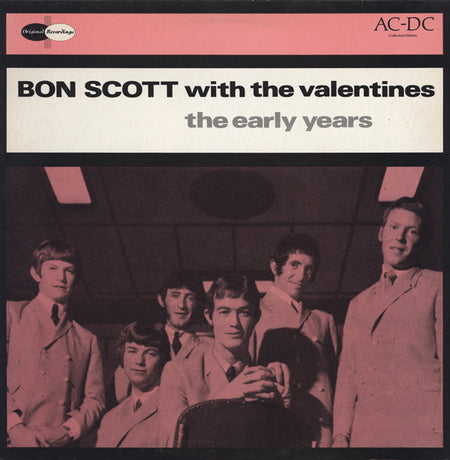 Bon Scott With The Valentines (4) : The Early Years (LP, Comp, Mono)