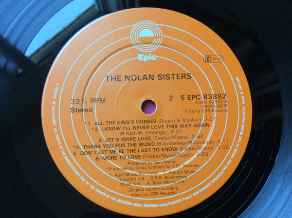 Nolan Sisters* : The Nolan Sisters (LP, Album)