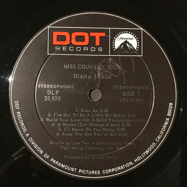 Diana Trask : Miss Country Soul (LP, Album)