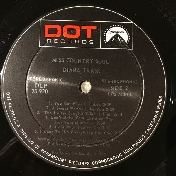 Diana Trask : Miss Country Soul (LP, Album)