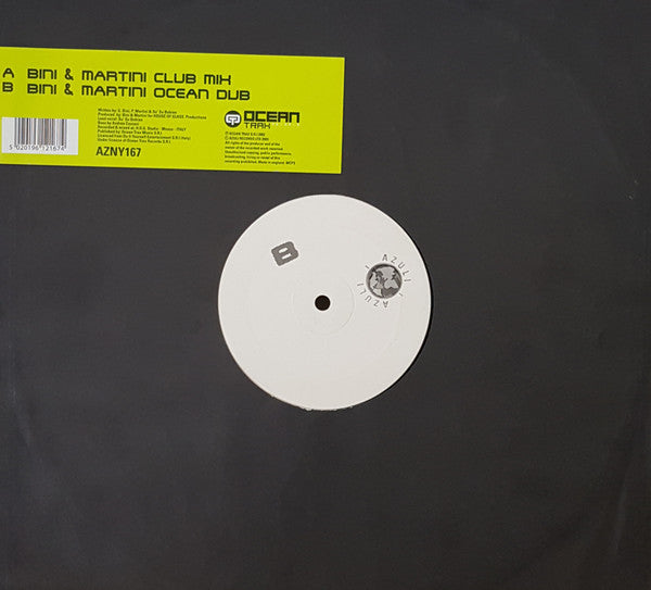 Bini & Martini Feat. Su' Su Bobien* : Say Yes (12", W/Lbl)