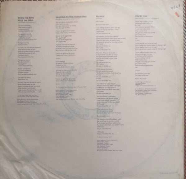 Sister Sledge : When The Boys Meet The Girls (LP, Album)