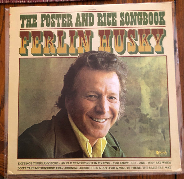 Ferlin Husky : The Foster And Rice Songbook (LP, Album, Ter)