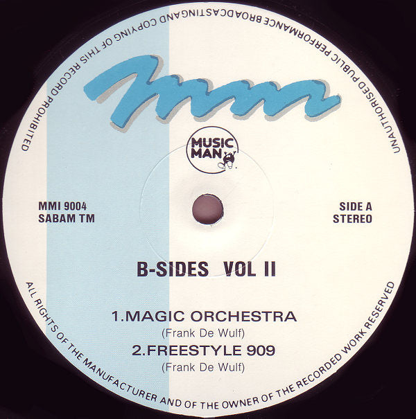 Frank De Wulf : The B-Sides Volume Two (12")