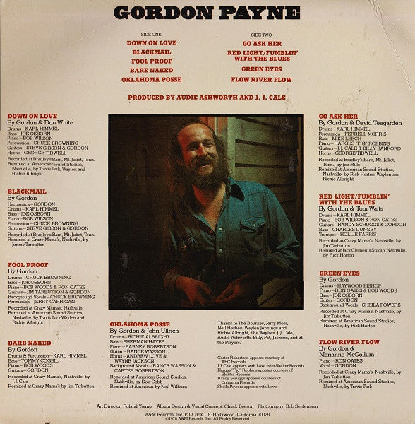 Gordon Payne : Gordon Payne (LP, Album)