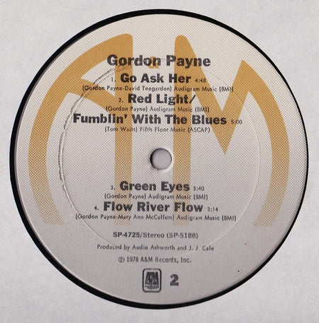Gordon Payne : Gordon Payne (LP, Album)