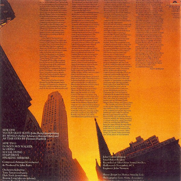 John Barry : Americans (LP)