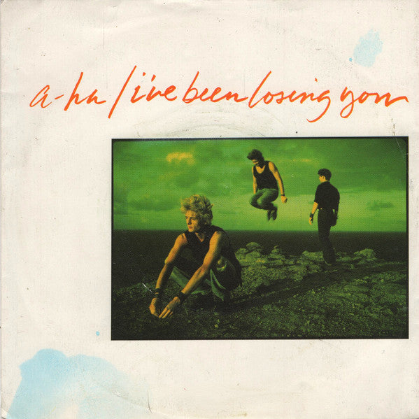 a-ha : I've Been Losing You (7", Single, Sil)