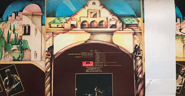 Focus (2) : Focus At The Rainbow (LP, Album, Tri)