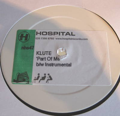 Klute : Part Of Me (12", Promo, W/Lbl, Sti)