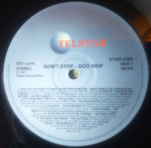 Various : Don't Stop - Doo Wop (LP, Comp)