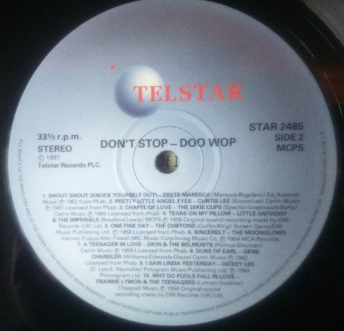 Various : Don't Stop - Doo Wop (LP, Comp)