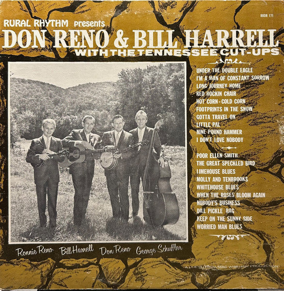 Don Reno & Bill Harrell And The Tennessee Cut-Ups : Don Reno & Bill Harrell And The Tennessee Cutups (LP, Mono, Red)