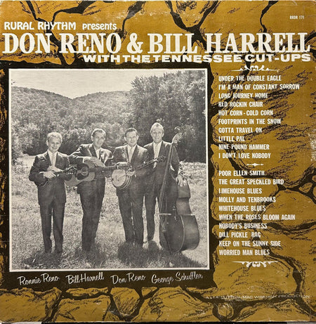 Don Reno & Bill Harrell And The Tennessee Cut-Ups : Don Reno & Bill Harrell And The Tennessee Cutups (LP, Mono, Red)