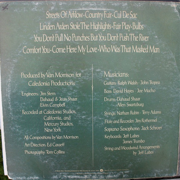 Van Morrison : Veedon Fleece (LP, Album)