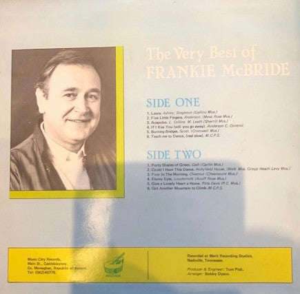 Frankie McBride : The Best Of Frankie McBride (LP, Comp)