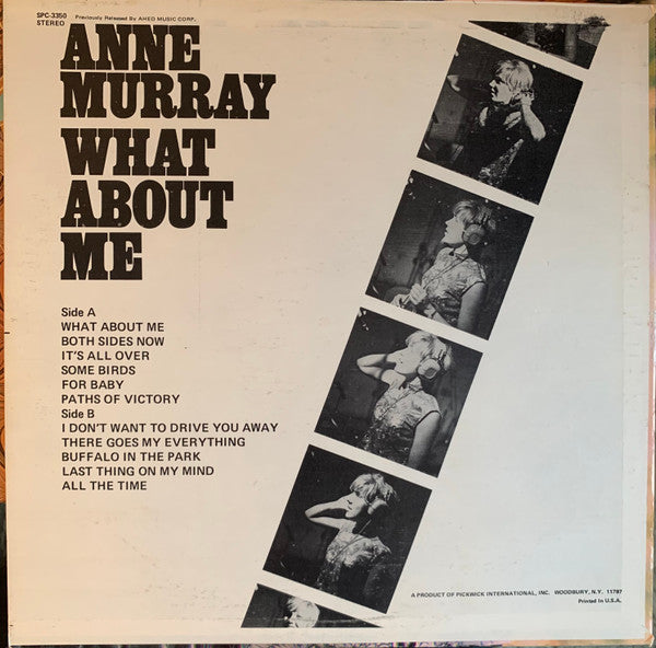 Anne Murray : What About Me (LP, Album, RE)
